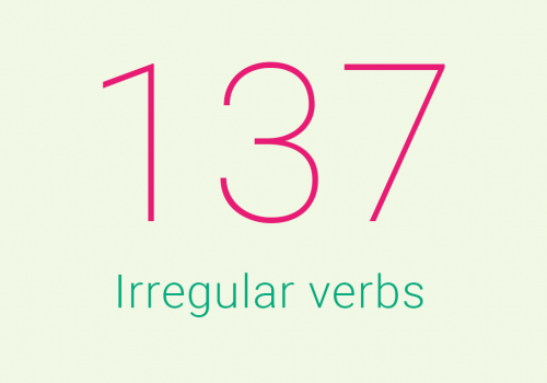 Irregular verbs (Intermediate) -137